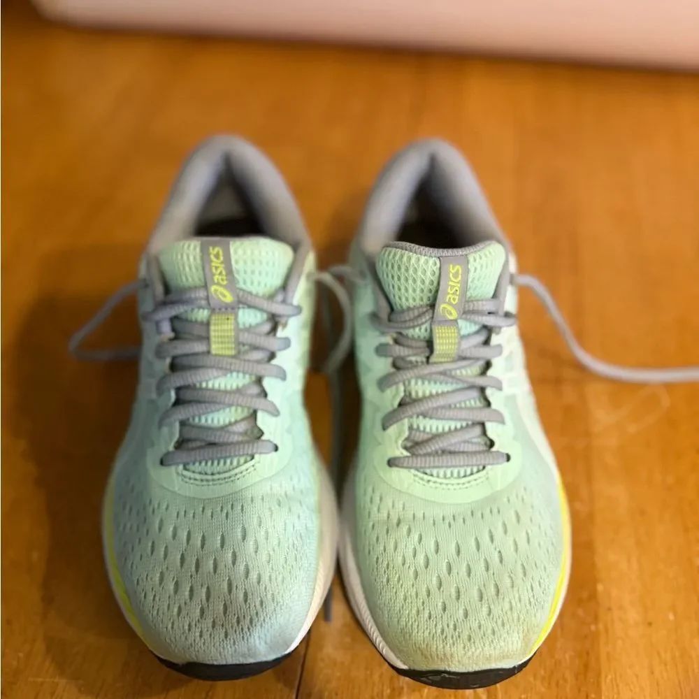 ASICS Women's Mint Green Athletic Shoes